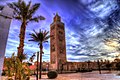 De Koutoubia-moskee in Marrakesh