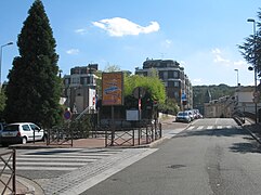 Place de la gare en 2007 (SNCF).