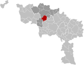 Localisation de Chièvres