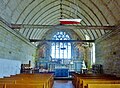 Saint-Guénolé-Penmarc'h : l'intérieur de la chapelle Notre-Dame-de-la-Joie, vue d'ensemble.