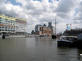 Oude Houthaven met zicht op de Silodam