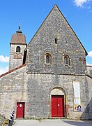 Vue de la façade.