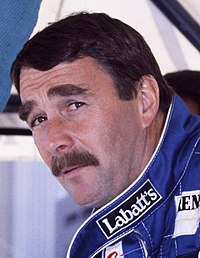 Nigel Mansell foi subcampi�n con Williams.