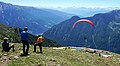 Punto di partenza per il parapendio sul Monte Spico