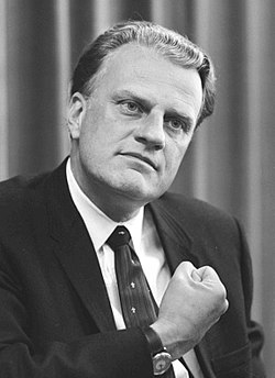 Billy Graham vuonna 1966.