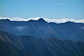 カムイエクウチカウシ山からの1839峰