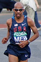 Meb Keflezighi kam auf den sechzehnten Platz