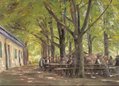 Max Liebermann Brannenburger Biergarten