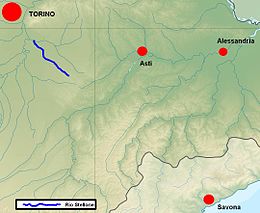 Mappa del fiume