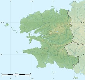 Voir sur la carte topographique du Finist�re