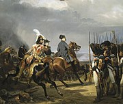 Napol�on I, Emperor of the French, reviewing the Imperial Guard at the Battle of Jena-Auerstedt in 1806, by Horace Vernet.