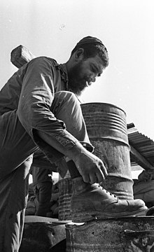 Botas militares, Israel 1969