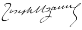 signature de Joseph Uzanne