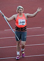 Sunette Viljoen Rang sieben mit 56,78 m