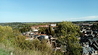 Panorama de la ville depuis le château.