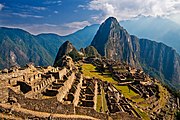 Machu Picchu, en Per�, �cono de la arquitectura del imperio incaico.