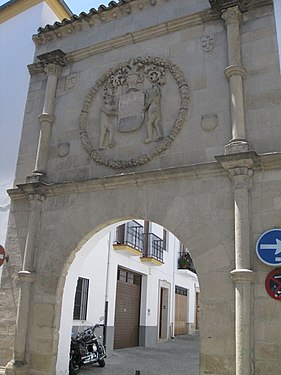 Portada de la Casa del Caballerizo Ortega.