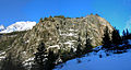 Panorama dall'Alta via 1 nei pressi dell'orrido di Betenda