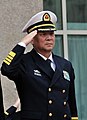 07式海軍軍官冬常服，图中人物为吴胜利海军上将