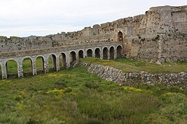 Entrée du château de Methóni.