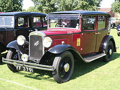 Berline Westminster 4-light 1932[note 1]