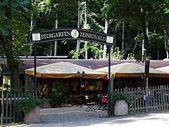 Biergarten an der Zeisigwaldschänke