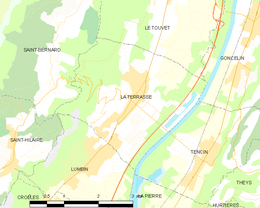 La Terrasse - Localizazion