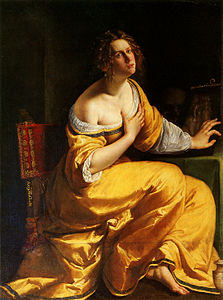 Artemisia Gentileschi, noin 1620.