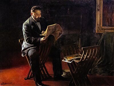 Portrait de Joaquim Cabot i Rovira (1899) musée national d'art de Catalogne[5]