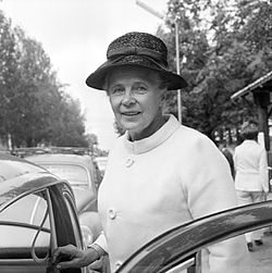 Alva Myrdal vuonna 1968.