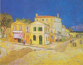 Casa galbenă, de Vincent van Gogh, 1888