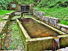 Abreuvoir de la source de la Creuse