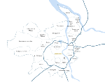 Carte de Bordeaux M�tropole