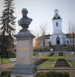 J.V. Snellmanin rintakuva, 1886, Kuopio