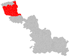 La quatorzième circonscription en 1986.