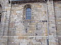 Listado de ca�dos inscrito en una iglesia de Reinosa, Cantabria.