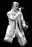 David Bowie en concert à Oslo en 1978