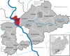 Lage der Stadt Niederkassel im Rhein-Sieg-Kreis