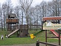 „Bockwiesenspielplatz“ in der Nähe der Kirche