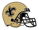 Helm der New Orleans Saints