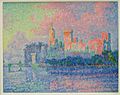 Paul Signac Le ch�teau des papes