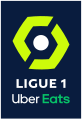 Logo durant les saisons 2020-2021 et 2021-2022, avec le contrat de nommage de Uber Eats.