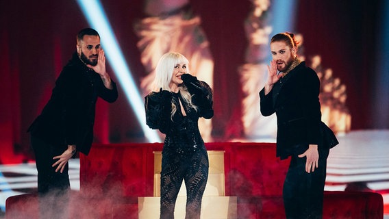 Nebulossa auf der ESC-B�hne in Malm�. © EBU Foto: Sarah Louise Bennett