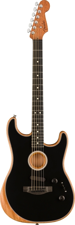 American Acoustasonic® Stratocaster® - Black