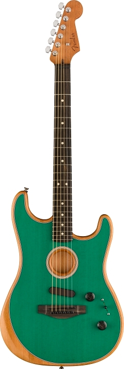 Limited Edition American Acoustasonic® Stratocaster®, Aqua Teal - 