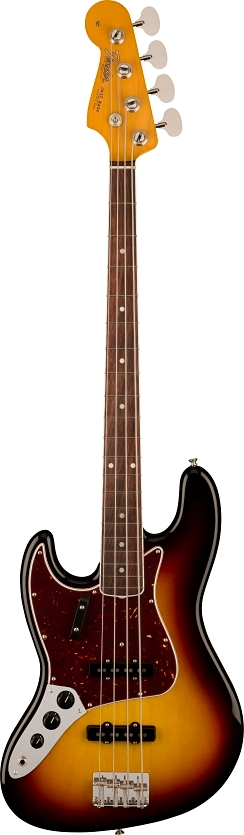 American Vintage II 1966 Jazz Bass® Left-Hand - 3-Color Sunburst