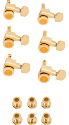 Locking Stratocaster®/Telecaster® Tuning Machine Sets - Gold