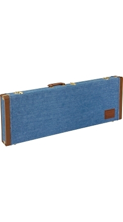 Fender® x Wrangler® Denim Case, Stratocaster®/Telecaster® - Indigo