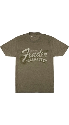 T-shirt Fender® Since 1951 Telecaster™ - Military Heather Green