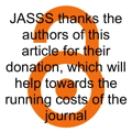 JASSS thanks the authors of this article for their donation